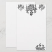 Papeterie Bouquet de roses françaises (Devant / Derrière)