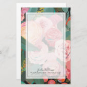 Papeterie Bouquet d'eucalyptus (Devant / Derrière)