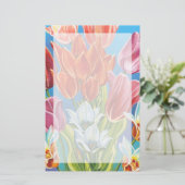 Papeterie Bouquet en frontière III (Debout devant)