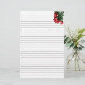 Papeterie Bouquet Red Roses - petites lignes optionnelles (Debout devant)