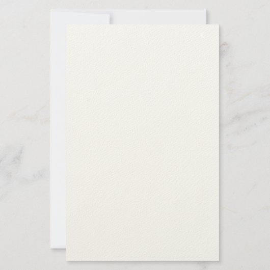 Papeterie Bouquet rose et blanc (Dos)