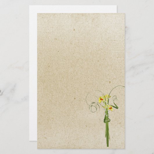 Papeterie Bouquet Spring (Devant / Derrière)