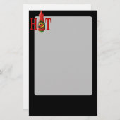 Papeterie Bouteille de sauce chaude (Devant / Derrière)