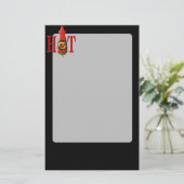 Papeterie Bouteille de sauce chaude (Debout devant)