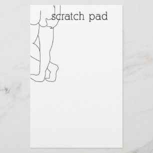 Papeterie Bouton Pad Scratch Stationnaire