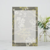 Papeterie Branche de fleurs à motifs I (Debout devant)