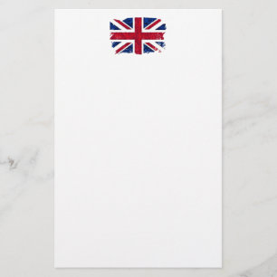 Papeterie BRITANNIQUE de DRAPEAU