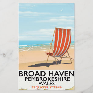 Papeterie Broad Haven, Pembrokeshire, Pays de Galles