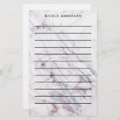 Papeterie Bronze Or rose et Bronze Rose Noir (Devant / Derrière)