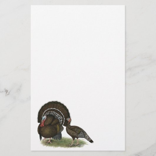 Papeterie Bronze standard de Turkey (Devant)