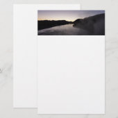 Papeterie Brouillard matinal sur la rivière Jackson à Grand (Devant / Derrière)