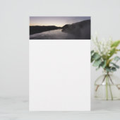 Papeterie Brouillard matinal sur la rivière Jackson à Grand (Debout devant)