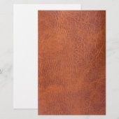 Papeterie Brown leather (Devant / Derrière)