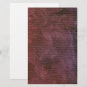 Papeterie Brushed purple Faux Finish (Devant / Derrière)