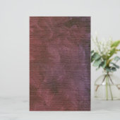 Papeterie Brushed purple Faux Finish (Debout devant)