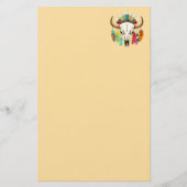 Papeterie Buffalo Skull Native American Emblem (Devant)