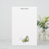 Papeterie Buggin vous aussi · Sauterelle (Debout devant)