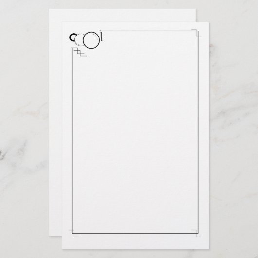 Papeterie Bulle Worm (Devant / Derrière)