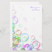 Papeterie Bulles de savon (Devant / Derrière)