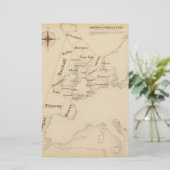 Papeterie Bulletin de navigation des îles britanniques de st (Debout devant)