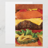 Papeterie burger (Devant / Derrière)