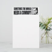 PAPETERIE BUSH (BUSH) : BLANC DE COWBOY (Debout devant)