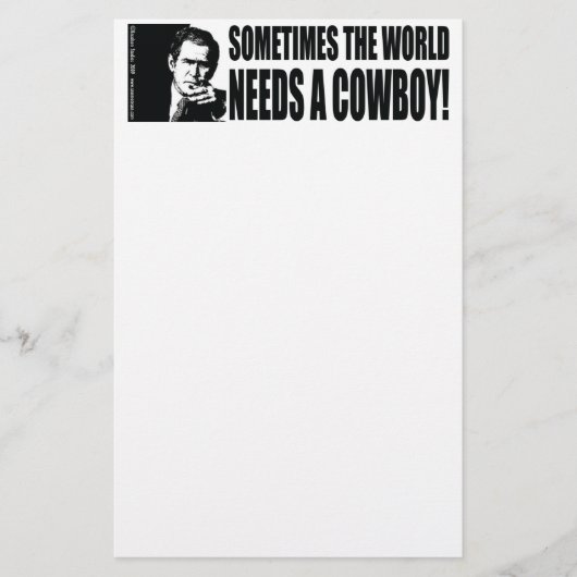 Papeterie Bush Cowboy (Devant)