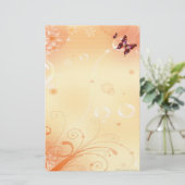 Papeterie 🦋 Butterflys et bulles stationnaires (Debout devant)