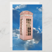 Papeterie cabine téléphonique (Devant / Derrière)