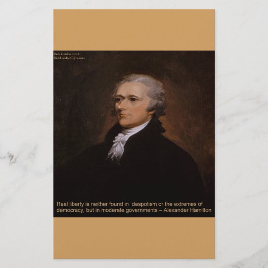 Papeterie Cadeaux Alexander Hamilton (Devant)