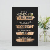 Papeterie Cadeaux d'anniversaire | Je suis une maman du Chev (Debout devant)