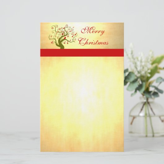 Papeterie Cadeaux et invitations pour l'arbre à tourbillons  (Debout devant)