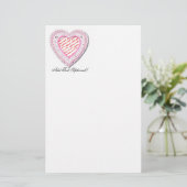 Papeterie Cadre photo en forme de coeur déchiré (Debout devant)