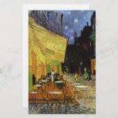 Papeterie Café nocturne de Van Gogh (Devant / Derrière)