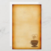 Papeterie Café Vintage (Devant / Derrière)