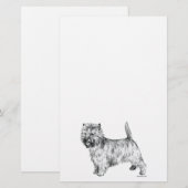 Papeterie Cairn Terrier (Devant / Derrière)