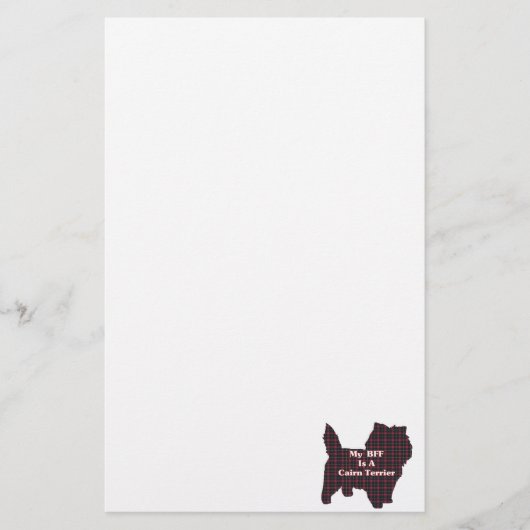 Papeterie Cairn Terrier BFF (Devant)
