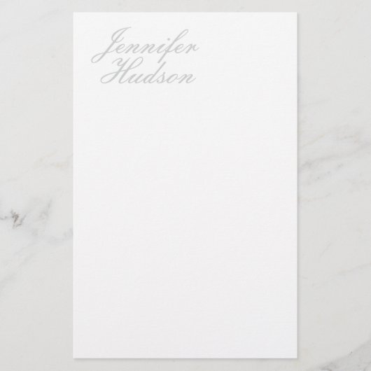 Papeterie Calligraphie moderne minimaliste professionnelle d (Devant)