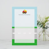 Papeterie Camion-poubelle de construction pour enfants (Debout devant)