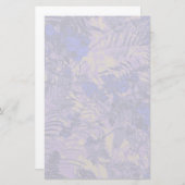 Papeterie Camouflage contre la fleur bleue (Devant / Derrière)