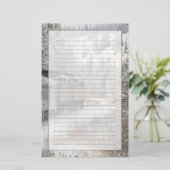 Papeterie Canada, Alberta. Train de neige VIA Rail entre (Debout devant)