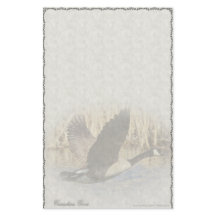 Papeterie canadienne de coutume d'oie