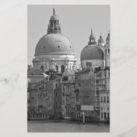Canal Grande Noir Blanc Venise Italie Voyage