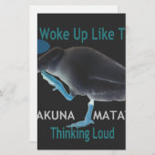 Papeterie Canard avec moi se réveille comme ça & Hakuna Mata (Devant / Derrière)