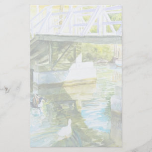 Papeterie Canards sous un pont
