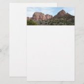 Papeterie Canyons Kolob au Parc national de Sion (Devant / Derrière)