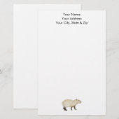 Papeterie Capybara (Devant / Derrière)