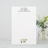 Papeterie Capybara (Debout devant)