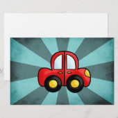 Papeterie Caricature automobile (Devant / Derrière)
