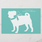 Papeterie Carlin Chien mignon (Devant)